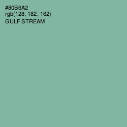 #80B6A2 - Gulf Stream Color Image