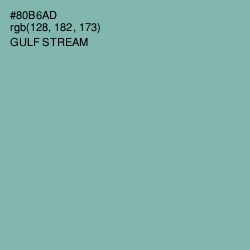 #80B6AD - Gulf Stream Color Image