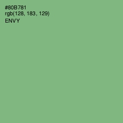 #80B781 - Envy Color Image