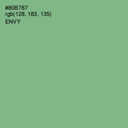 #80B787 - Envy Color Image