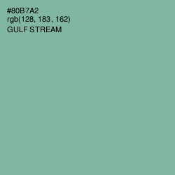#80B7A2 - Gulf Stream Color Image