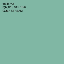 #80B7A4 - Gulf Stream Color Image