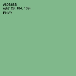 #80B88B - Envy Color Image