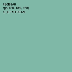 #80B8A8 - Gulf Stream Color Image