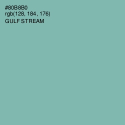 #80B8B0 - Gulf Stream Color Image