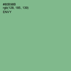 #80B98B - Envy Color Image