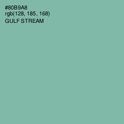 #80B9A8 - Gulf Stream Color Image