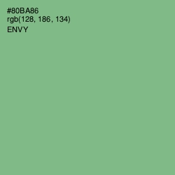 #80BA86 - Envy Color Image