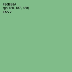 #80BB8A - Envy Color Image