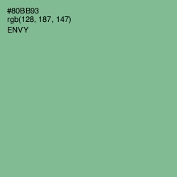 #80BB93 - Envy Color Image