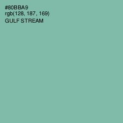 #80BBA9 - Gulf Stream Color Image