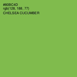 #80BC4D - Chelsea Cucumber Color Image