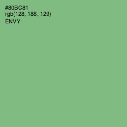 #80BC81 - Envy Color Image