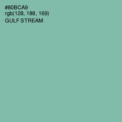 #80BCA9 - Gulf Stream Color Image