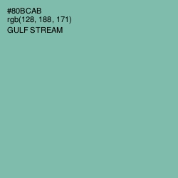 #80BCAB - Gulf Stream Color Image