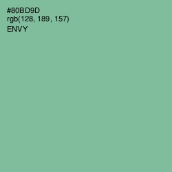 #80BD9D - Envy Color Image