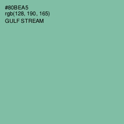 #80BEA5 - Gulf Stream Color Image