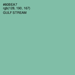 #80BEA7 - Gulf Stream Color Image