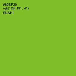 #80BF29 - Sushi Color Image