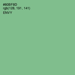 #80BF8D - Envy Color Image