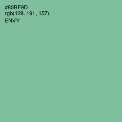 #80BF9D - Envy Color Image