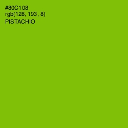 #80C108 - Pistachio Color Image