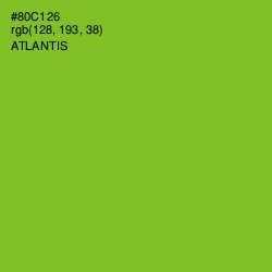 #80C126 - Atlantis Color Image