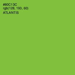 #80C13C - Atlantis Color Image