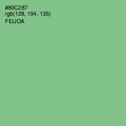 #80C287 - Feijoa Color Image