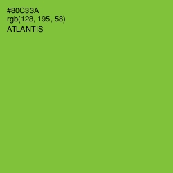 #80C33A - Atlantis Color Image