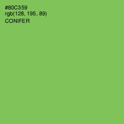 #80C359 - Conifer Color Image