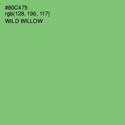 #80C475 - Wild Willow Color Image