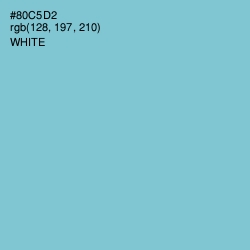 #80C5D2 - Half Baked Color Image