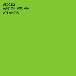 #80C831 - Atlantis Color Image