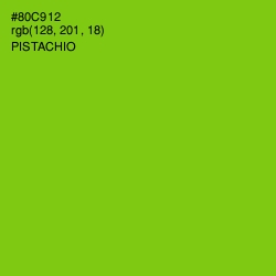 #80C912 - Pistachio Color Image