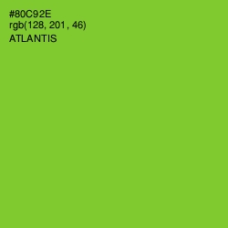 #80C92E - Atlantis Color Image