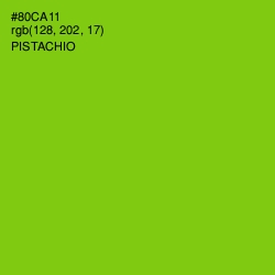 #80CA11 - Pistachio Color Image