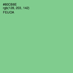 #80CB8E - Feijoa Color Image