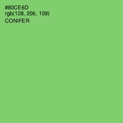 #80CE6D - Conifer Color Image