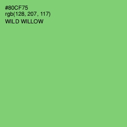 #80CF75 - Wild Willow Color Image