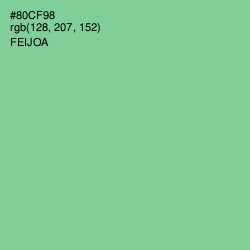 #80CF98 - Feijoa Color Image