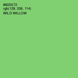 #80D072 - Wild Willow Color Image