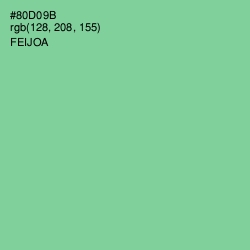 #80D09B - Feijoa Color Image