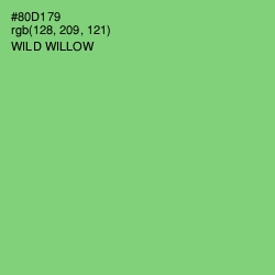 #80D179 - Wild Willow Color Image