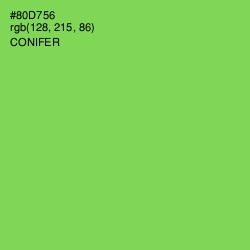 #80D756 - Conifer Color Image