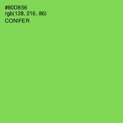 #80D856 - Conifer Color Image