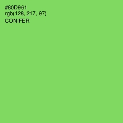 #80D961 - Conifer Color Image