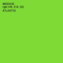 #80DA35 - Atlantis Color Image