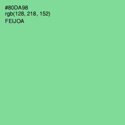 #80DA98 - Feijoa Color Image