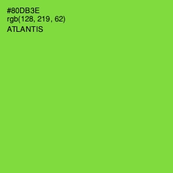 #80DB3E - Atlantis Color Image